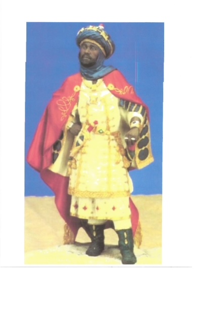 Askia Mohammed Touré en tenue d'apparat