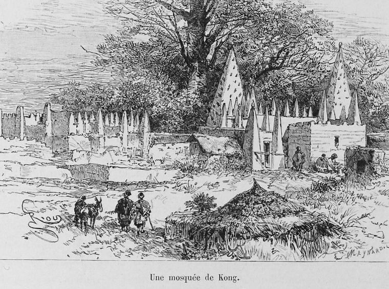 Une mosquée de Kong