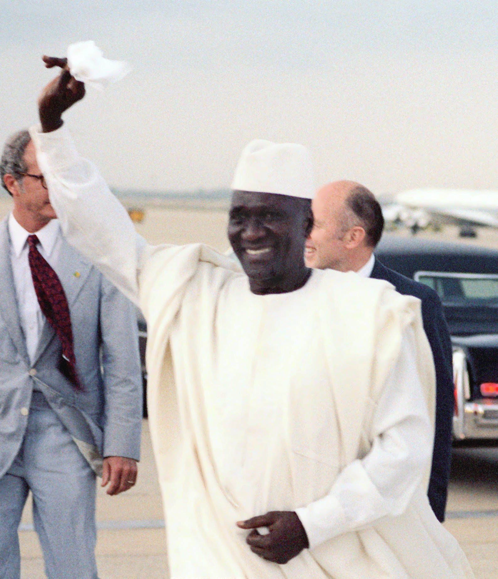 Sékou Touré à Andrews, 1982