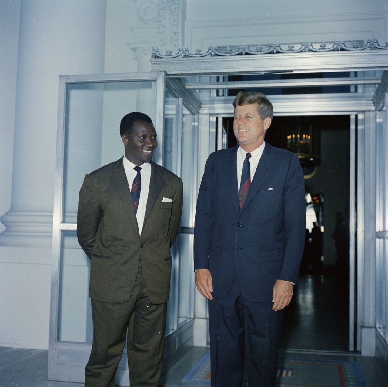 Sékou Touré à la Maison-Blanche