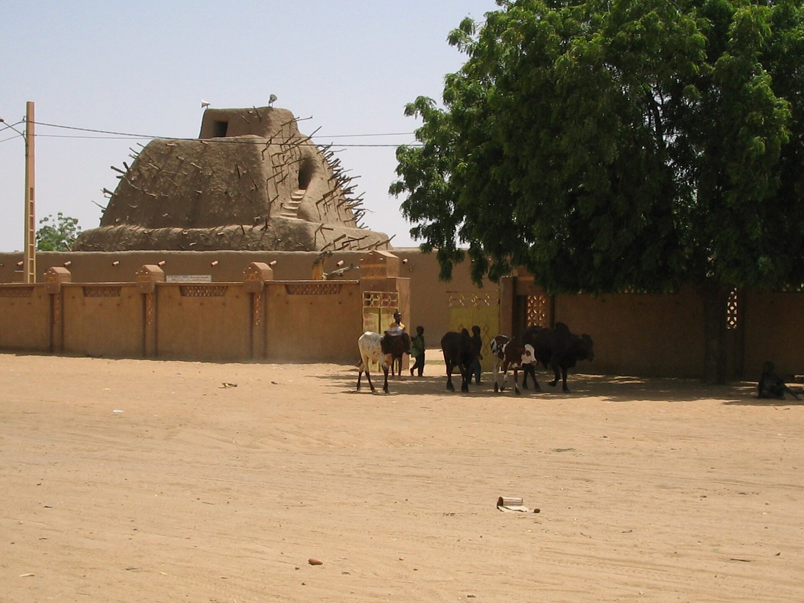 Le Tombeau des Askia à Gao, mausolée pyramidal en banco d'Askia Mohammed Touré